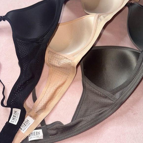 NWOT · 3-PACK NEUTRAL BRA TRIO W/ ADJUSTABLE STAPS · SIZE L (36B/38A) - Picture 7 of 10